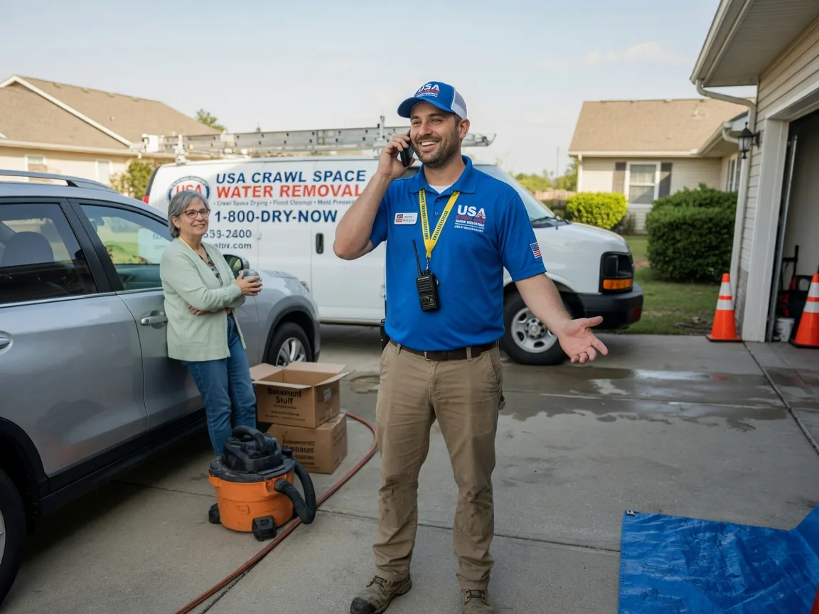 Crawl Space Water Removal Sparta, GA FAQs